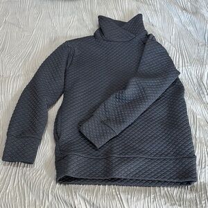 Women’s Quilted Navy New Balance Sweater